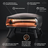 WITT Etna Rotante Pizza Oven ULTIMATE BUNDLE