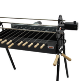 Cyprus Grill Deluxe Auto (Black) - Backyard BBQ Bundle