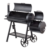 Hark Hickory Pit Offset Smoker - Backyard BBQ Bundle