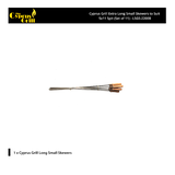 Cyprus Grill Extra Long 4mm Thick Small Skewers to Suit 5x11 Spit (Set of 11) - LSGS-2200B-BUNDLE