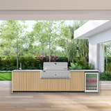 The ROMA - 3775mm Euro Alfresco Kitchen