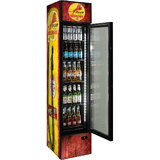 Gilmore Fuel Pump Branded Skinny Upright Bar Fridge