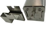 A40 Stainless Steel Rotisserie BBQ Spit Motor with Pin (30kg Capacity) with Mounting Bracket