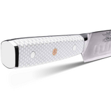 White Tessellation Brisket Slicer 11.8" (30 cm) Three Layer VG-10 Core Slicing/Carving Knife