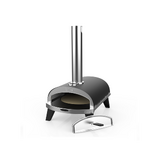 ZiiPa Piana Wood Pellet Pizza Oven with Rotating Stone – Charcoal - Backyard BBQ Bundle