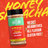 Lanes BBQ Honey Sriracha 351g - laneshoneysriracha-351G
