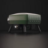 WITT Piccolo Rotante Gas Powered Pizza Oven w/ Rotating Stone 13" - Green