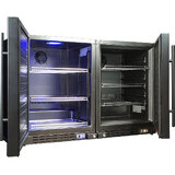 Under Bench Matching Fridge And Freezer Combination - Quiet Running Model BD113-B-Combo