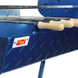 Cyprus Grill Mini - Deluxe Auto (Blue) with 13kg Capacity Commercial Grade Motor (Product of Cyprus) - CG-0700A-BUNDLE