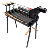 Cyprus Grill Modern Rotisserie Spit - Souvla Package Deal with 20kg Variable Speed Motor - CG-0779B-BUNDLE