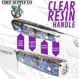 Sea Creature Series 8.25" (21 cm) 45 Layer Damascus Chef Knife