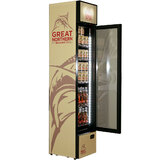 Schmick Great Northern Branded Skinny Upright Bar Fridge - SS-P160FA-GN