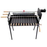 Cyprus Grill Modern Rotisserie Spit - Souvla Package Deal with 20kg Variable Speed Motor - CG-0779B-BUNDLE