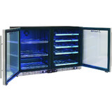 Schmick Under Bench Black Beer And Wine Fridge Combination - Model JC132-Combo (2 units)