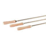 Cyprus Grill Large 8mm Square Skewers x 76cm Long (Set of 3) - LS-2201B-BUNDLE