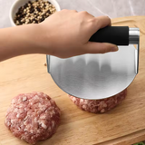 Outdoor Magic Stainless Steel Burger Press - OMBPRESS