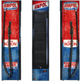 Ampol Fuel Pump Branded Skinny Upright Bar Fridge