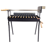 Cyprus Grill Modern Rotisserie Spit - Souvla Package Deal with 13kg Motor - CG-0779A-BUNDLE