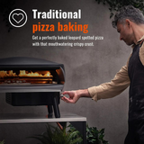 WITT Etna Fermo Gas Powered Pizza Oven 16" - Black