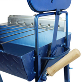 Cyprus Grill Mini - Deluxe Auto (Blue) with 13kg Capacity Commercial Grade Motor (Product of Cyprus) - CG-0700A-BUNDLE