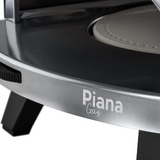 ZiiPa Piana Gas Fired Pizza Oven with Rotating Stone – Charcoal/Charbon