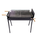 Cyprus Grill Starter Bundle - Modern (Black) Souvla Package Deal with 20kg Variable Speed Motor & Raised Grill  - CG-0779SSB-BUNDLE