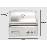 Crossray Infrared 2 Burners In-Built Unit - TCS2FL