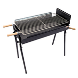 Cyprus Grill Starter Bundle - Modern (Black) Souvla Package Deal with 20kg Variable Speed Motor & Raised Grill  - CG-0779SSB-BUNDLE