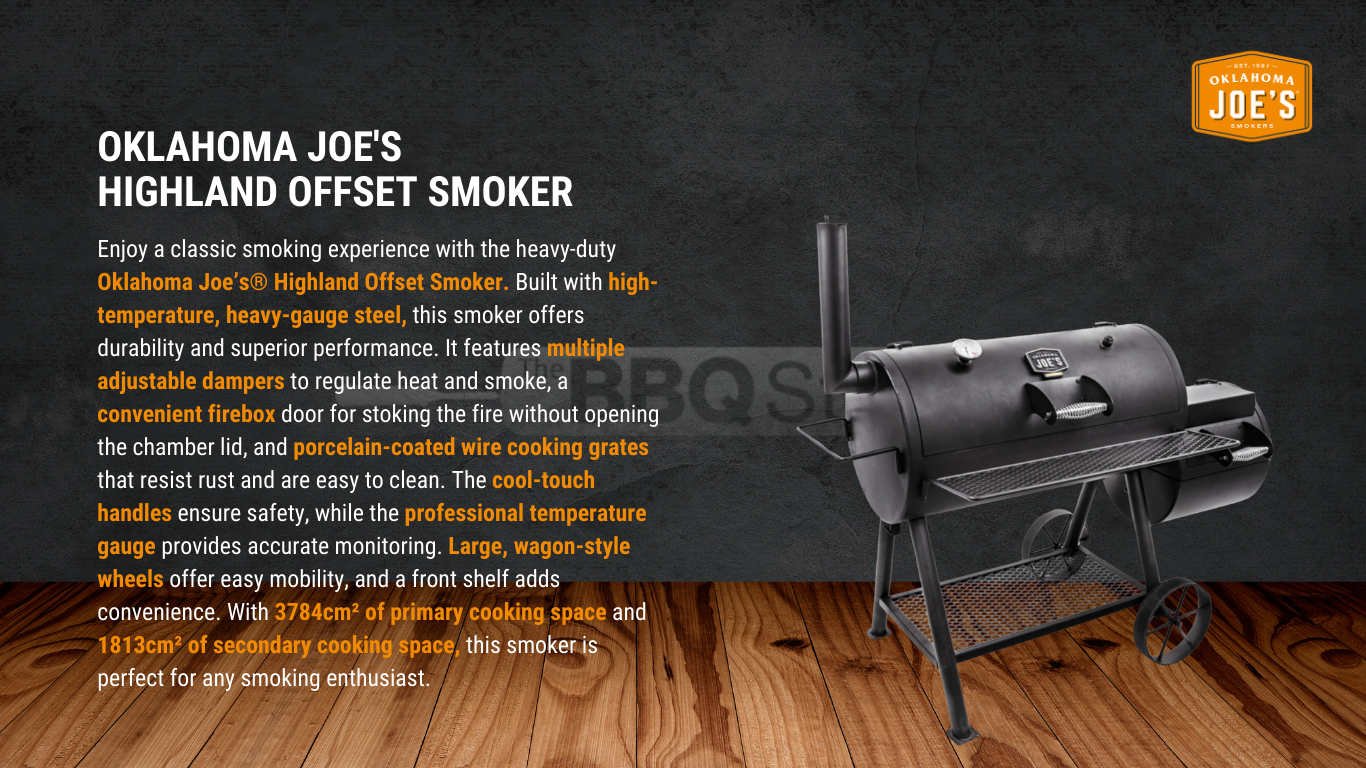 Oklahoma joe's smokers website best sale