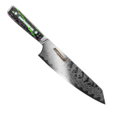 Neon Series MK1 8.25" (21 cm) 45 Layer Damascus Kiritsuke Chef Knife