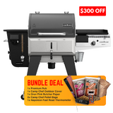 Camp Chef Woodwind Pro 24 with Sidekick - Backyard BBQ Bundle