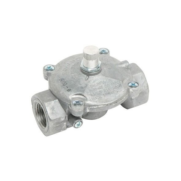 Natural Gas Appliance Regulato 15mm 1/2" BSP 78 Mj-Hr Bromic 6160595 Complete with Integral Test Point