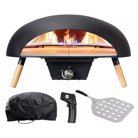 Le Feu Turtle Pizza Oven Bundle