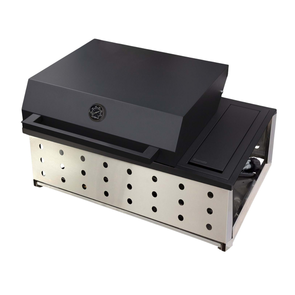 Gasmate Phoenix Black 4B Drop In Hooded BBQ - LPG