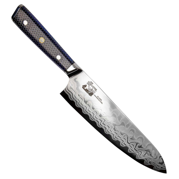 Dark Tessellation Series 8.25" (21 cm) AUS-10 Damascus Chef Knife