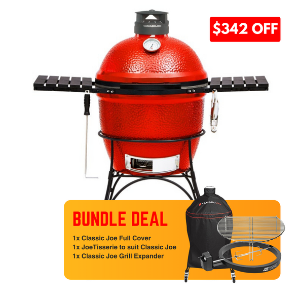 Kamado Joe Classic Joe - Backyard BBQ Bundle