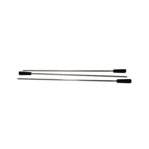 Set of 3 Cyprus Grill Large Skewer - Suit Stainless Steel Spit - LS-2302B-BUNDLE