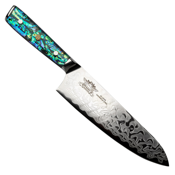 Sea Creature Series 8.25" (21 cm) 45 Layer Damascus Chef Knife