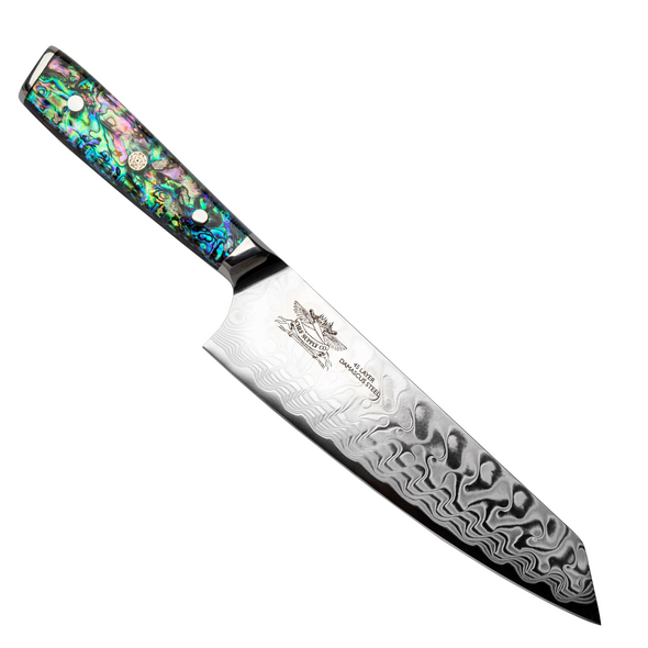 Sea Creature Series 8.25" (21 cm) 45 Layer Damascus Kiritsuke Chef Knife