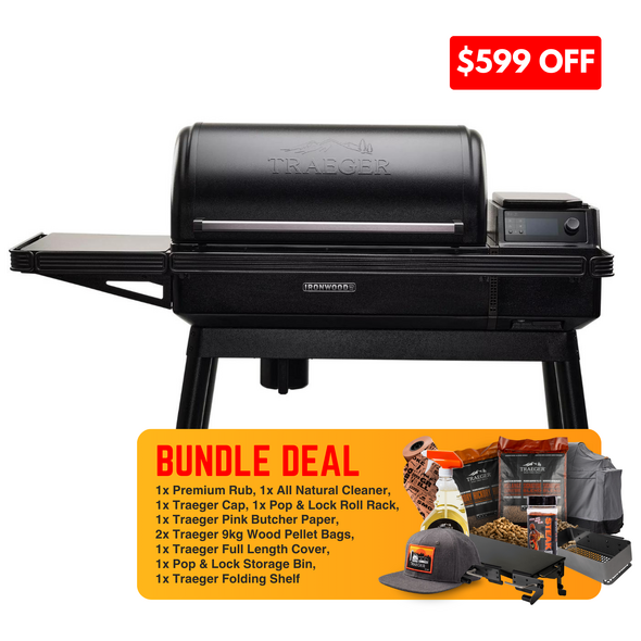 Traeger Ironwood XL Pellet Grill - Farmer Joe's Bundle